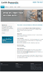 Mobile Screenshot of leithdomestics.co.uk